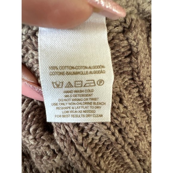 Free‎ people, brown knit, sweater cardigan size small - Picture 7 of 7